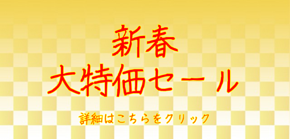 新春大特価セール