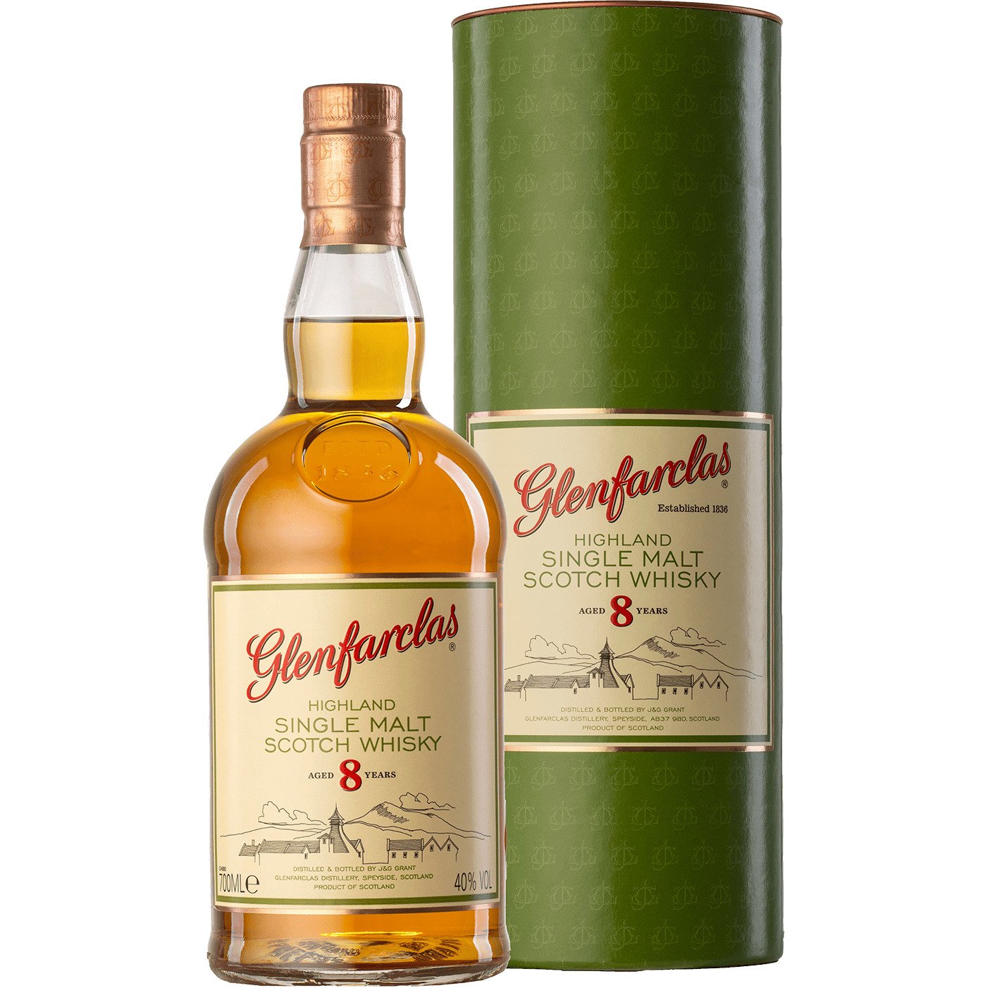 グレンファークラス8年の画像