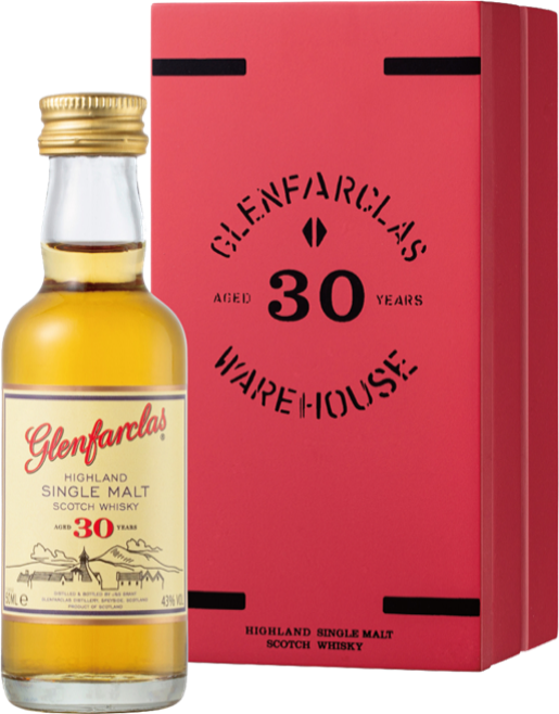 グレンファークラス 30年　50ml　レッドドア